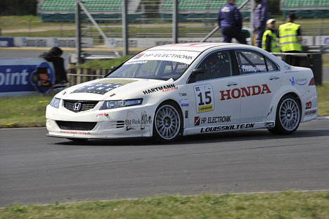 James Thompson var blandt de hurtigste ved den seneste DTC-test.